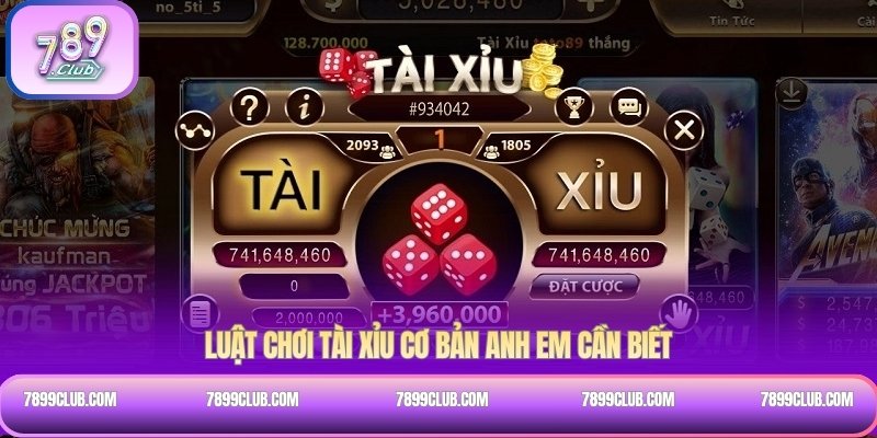 Luật chơi Tài Xỉu cơ bản anh em cần biết