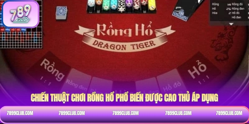 Chiến thuật chơi Rồng Hổ phổ biến được cao thủ áp dụng