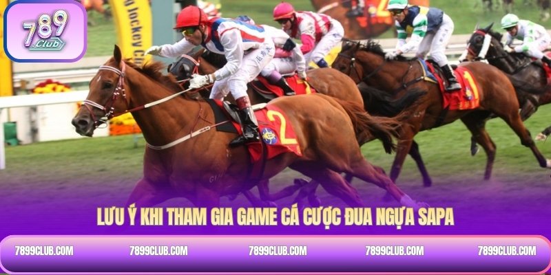 Lưu ý khi tham gia game cá cược đua ngựa SaPa